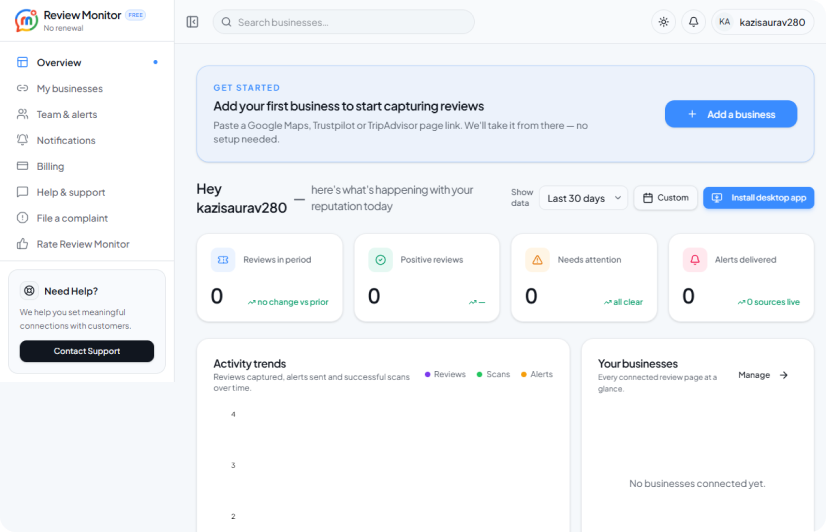 Cross-device dashboard preview
