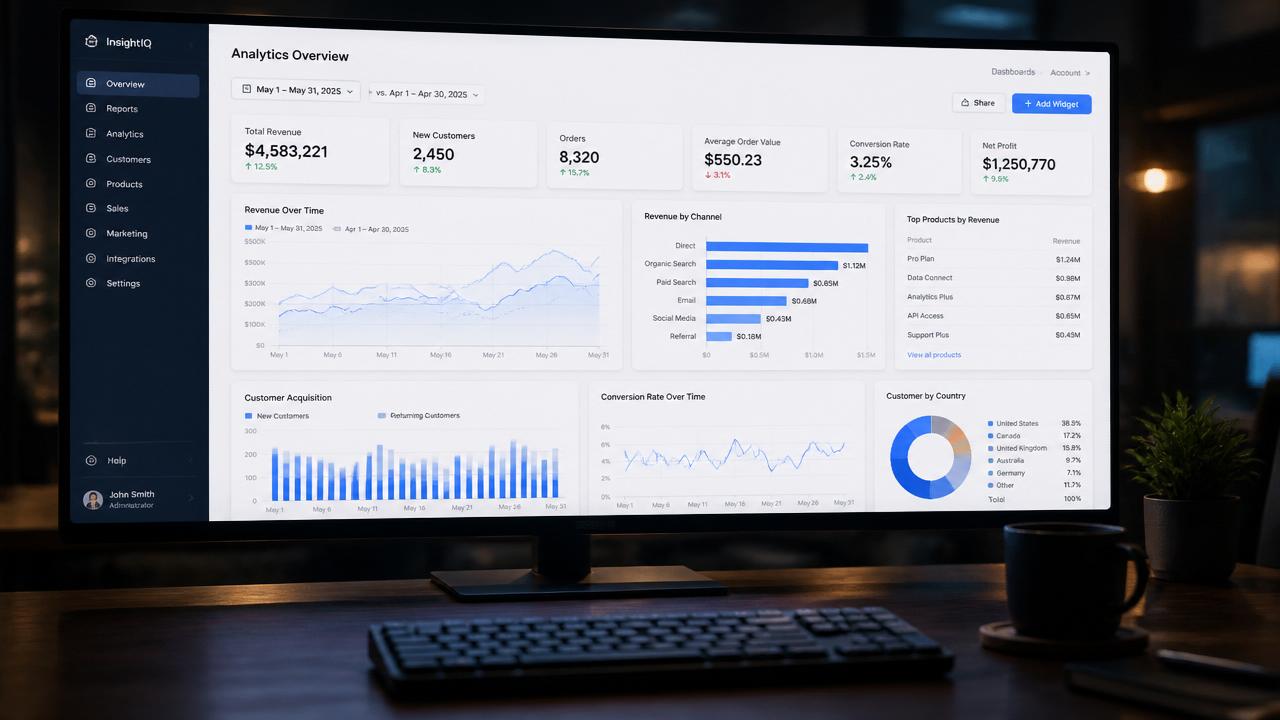 Analytics illustration